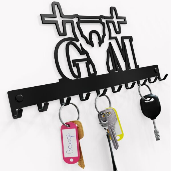 Sleutelbord Gym met accessoires